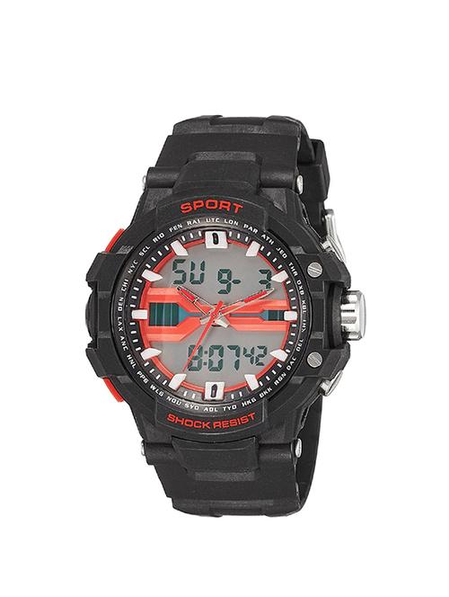 maxima grey dial digital watch for men - e-37090ppan - 13911556 - Very Small Image - 1