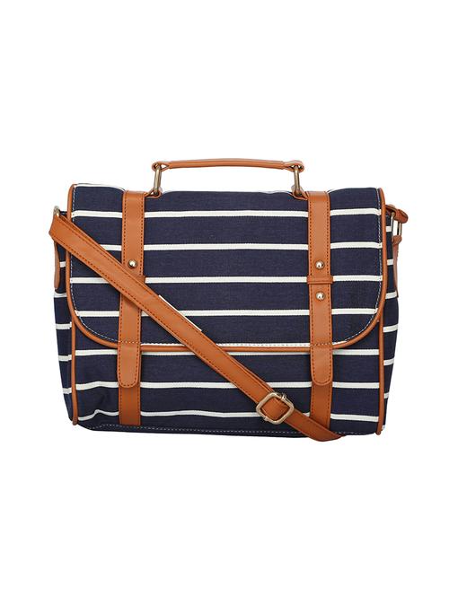 blue canvas regular satchel - 13916827 - Very Small Image - 1
