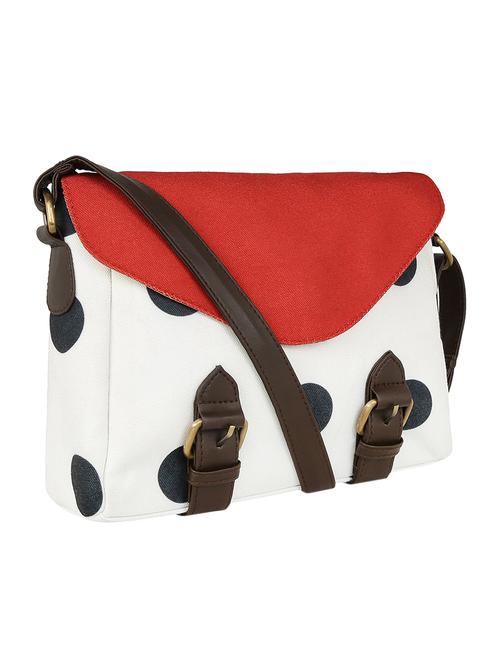 white canvas sling bag - 13916857 - Very Small Image - 1