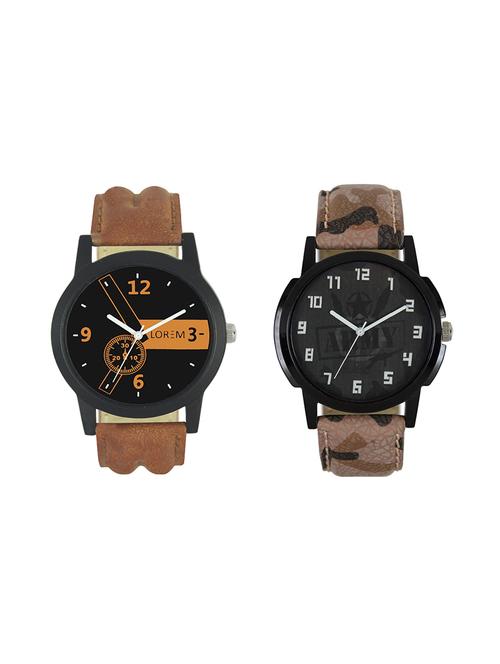 lorem analog watch combo - 13917138 - Very Small Image - 1