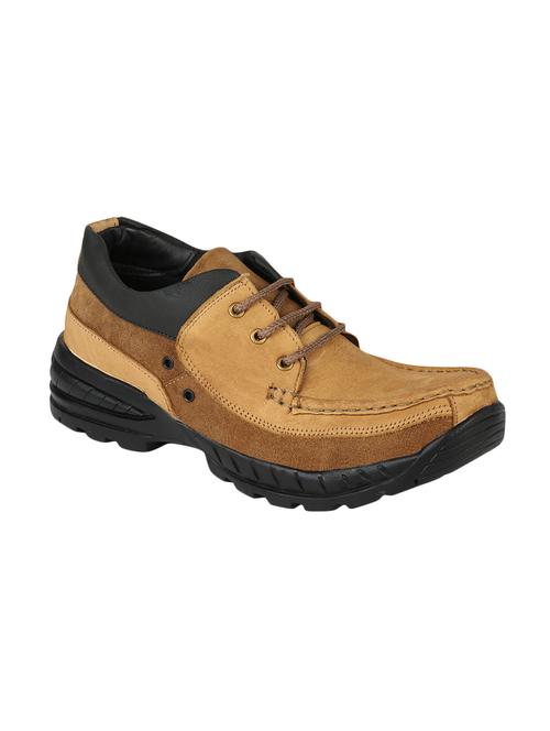 tan suede lace up boots - 13917928 - Very Small Image - 1