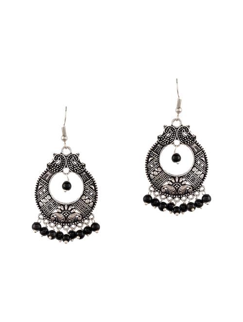multi colored metal drop earrings - 13920975 - Very Small Image - 1