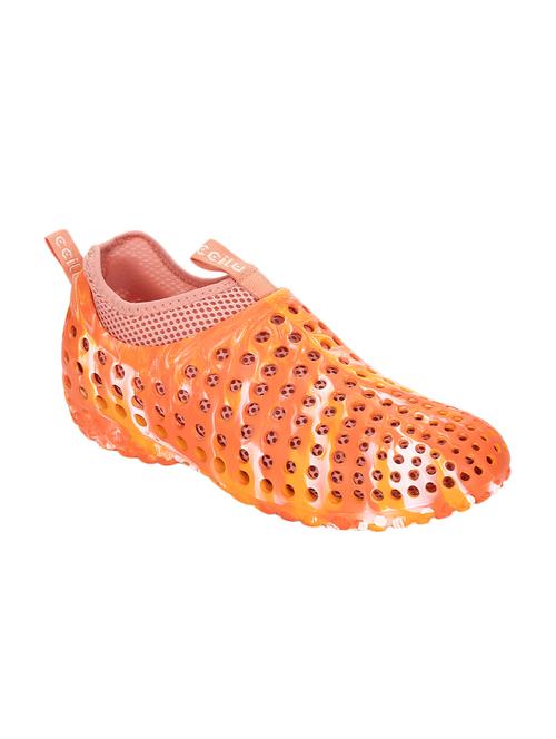 orange clogs casual shoe - 13921566 - Very Small Image - 1