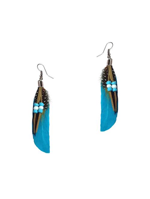 blue drop earrings - 13922999 - Very Small Image - 1