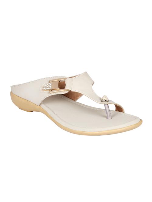 beige toe separator sandal - 13923193 - Very Small Image - 1
