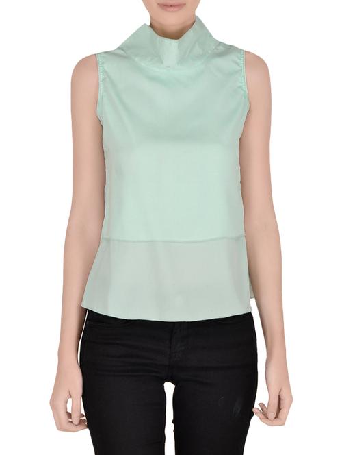 fadjuice green crepe a-line top - 13926893 - Very Small Image - 1