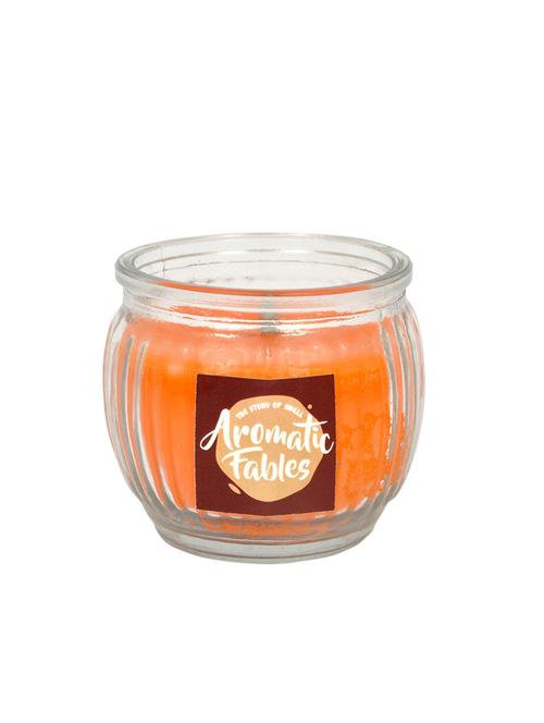 aromatic fables classic fragrance soy wax orange round glass candle - 13928606 - Very Small Image - 1