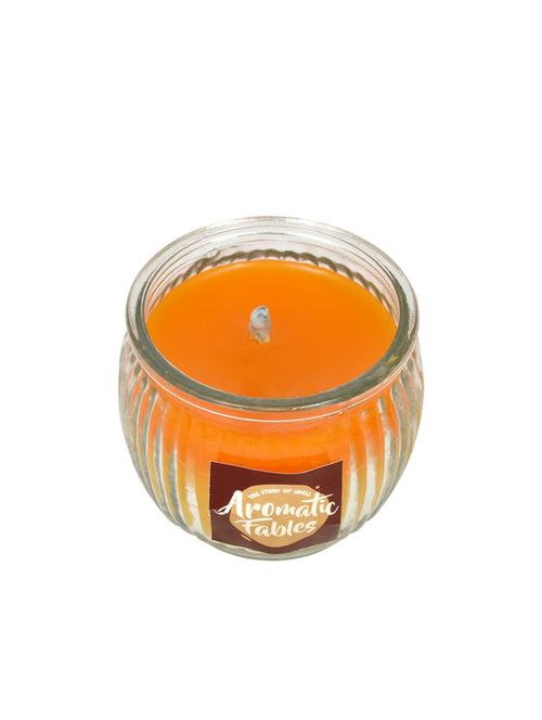 aromatic fables soy wax decorative gifting twin color round glass candle - 13928629 - Very Small Image - 1