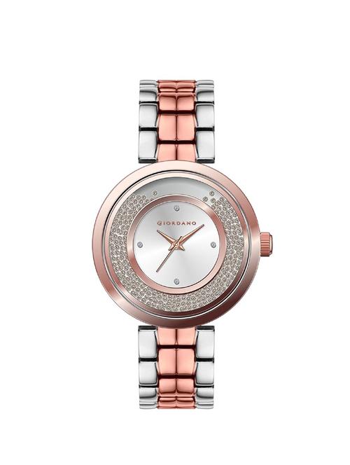 giordano silver dial analog watch for women - 2819-55 - 13928981 - Very Small Image - 1