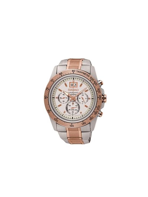 seiko white dial chronograph watch for men - spc234p1 - 13929096 - Very Small Image - 1
