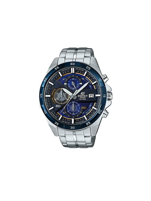 casio blue dial analog watch for men - ex362 - 13929195 - Very Small Image - 1