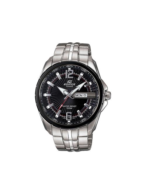 casio black dial analog watch for men - ed444 - 13929196 - Very Small Image - 1