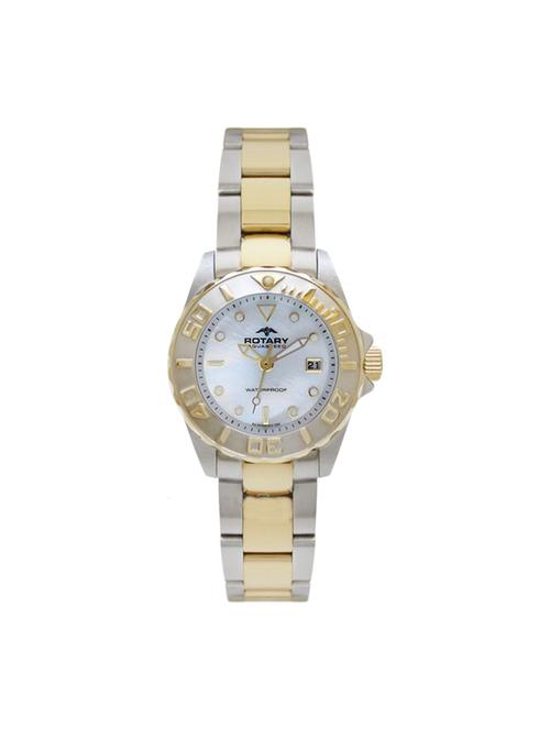 rotary white dial analog watch for men - alb00051-w-41 - 13929211 - Very Small Image - 1