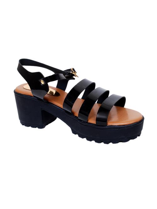 black ankle strap sandal - 13929290 - Very Small Image - 1