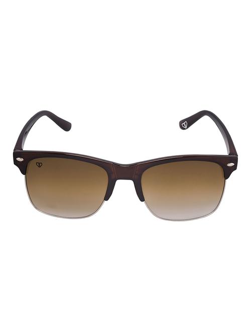 walrus levi brown color unisex wayfarer sunglass - ws-levi-090709 - 13931210 - Very Small Image - 1