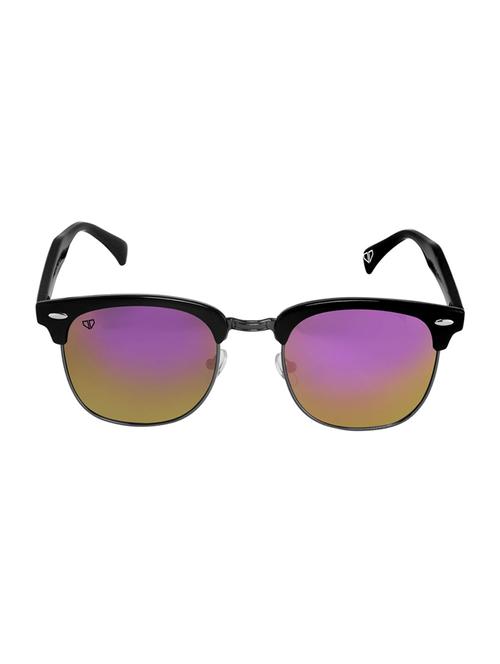 walrus michel purple mirror color unisex wayfarer sunglass - ws-mchl-240202 - 13931216 - Very Small Image - 1