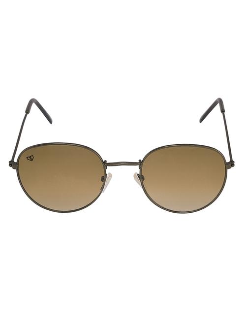 walrus royal brown color unisex oval sunglass - ws-ryl-090909 - 13931232 - Very Small Image - 1