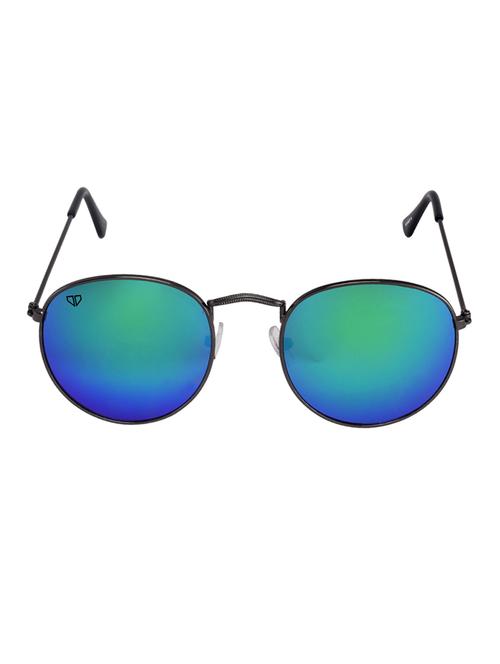 walrus royal multicolor mirror color unisex oval sunglass - ws-ryl-ii-210202 - 13931234 - Very Small Image - 1