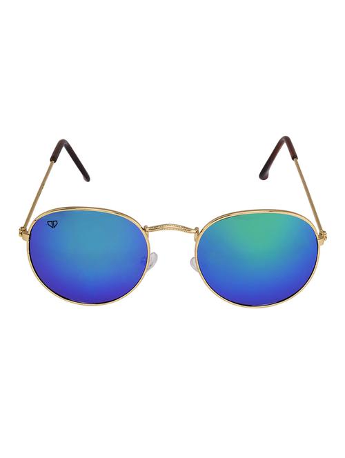 walrus royal multicolor mirror color unisex oval sunglass - ws-ryl-ii-210606 - 13931235 - Very Small Image - 1