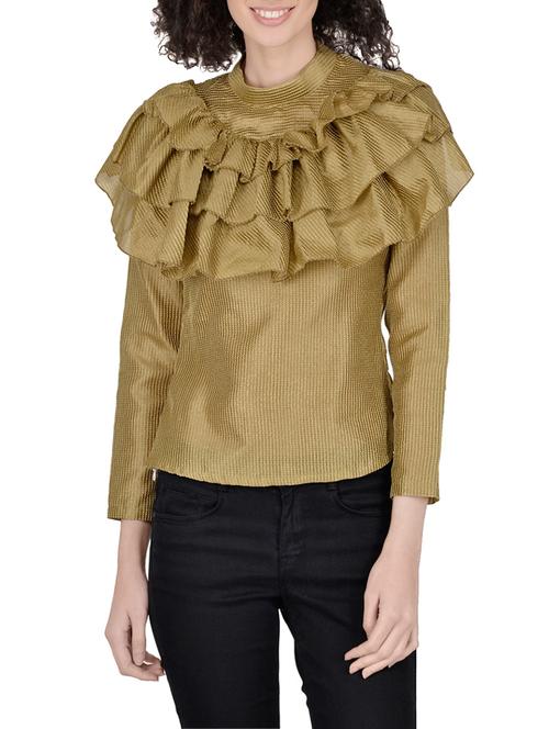 fadjuice gold dupion top - 13931787 - Very Small Image - 1
