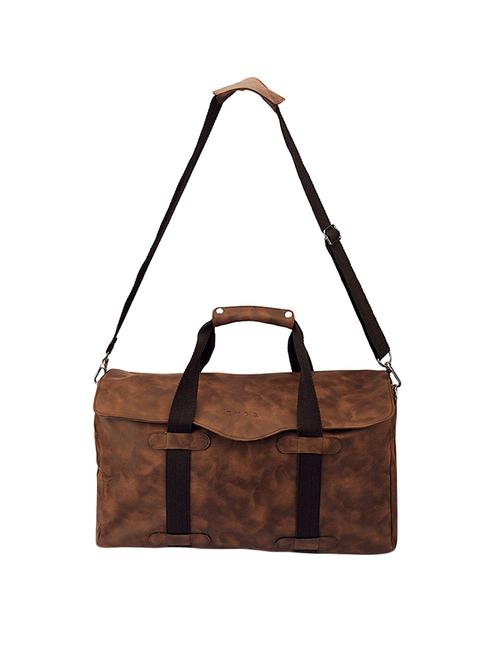 brown leather duffel bag - 13933455 - Very Small Image - 1