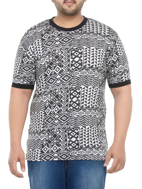monochrome black cotton t-shirt - 13935418 - Very Small Image - 1