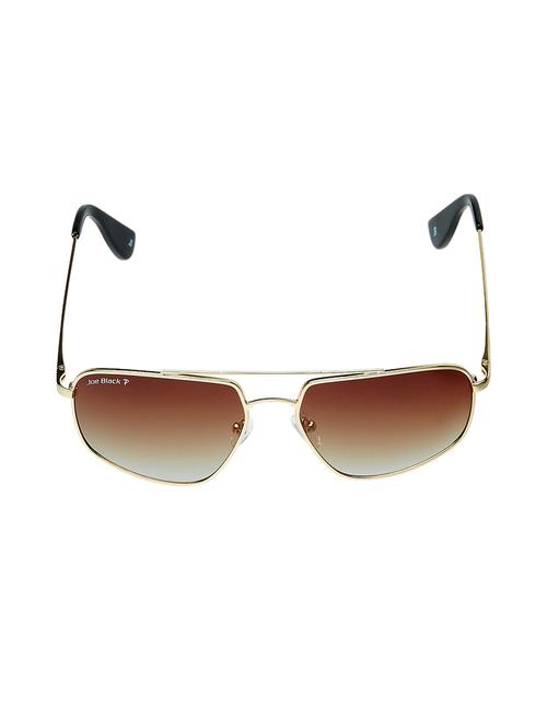 joe black jb-752-c1p brown rectangle sunglasses - 13938155 - Very Small Image - 1