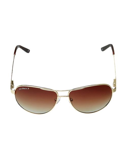 joe black jb-753-c1p brown aviator sunglasses - 13938157 - Very Small Image - 1