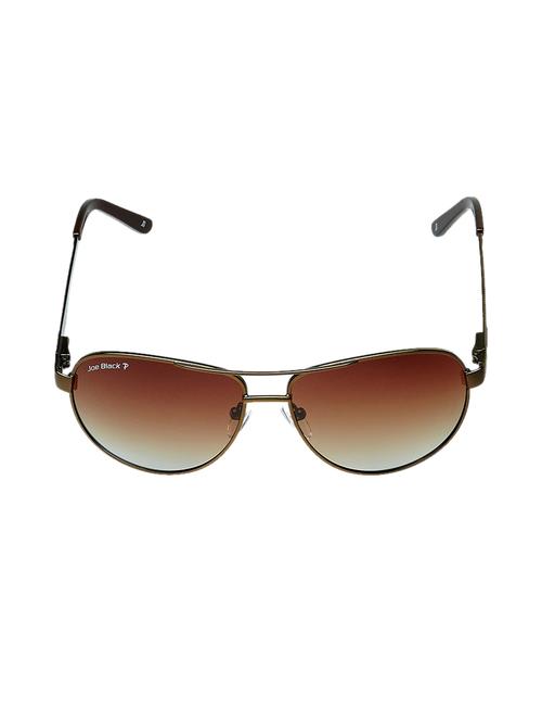 joe black jb-753-c3p brown aviator sunglasses - 13938159 - Very Small Image - 1
