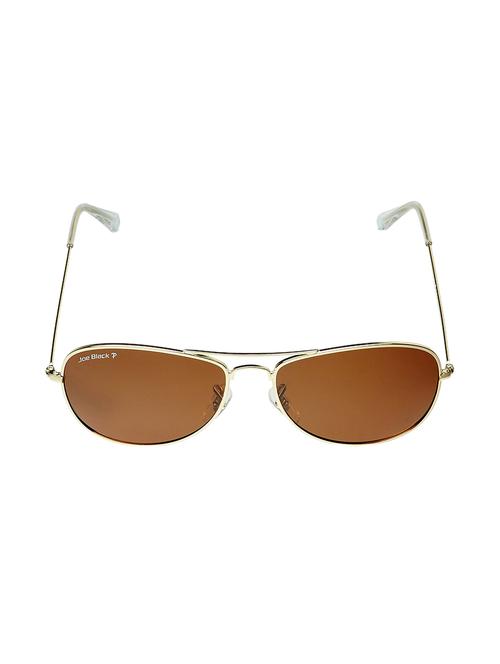 joe black jb-754-c1p brown aviator sunglasses - 13938160 - Very Small Image - 1