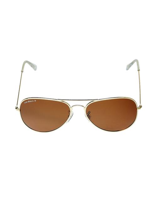 joe black jb-755-c2p brown aviator sunglasses - 13938166 - Very Small Image - 1