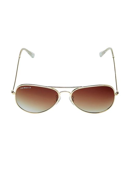 joe black jb-755-c4p brown aviator sunglasses - 13938167 - Very Small Image - 1