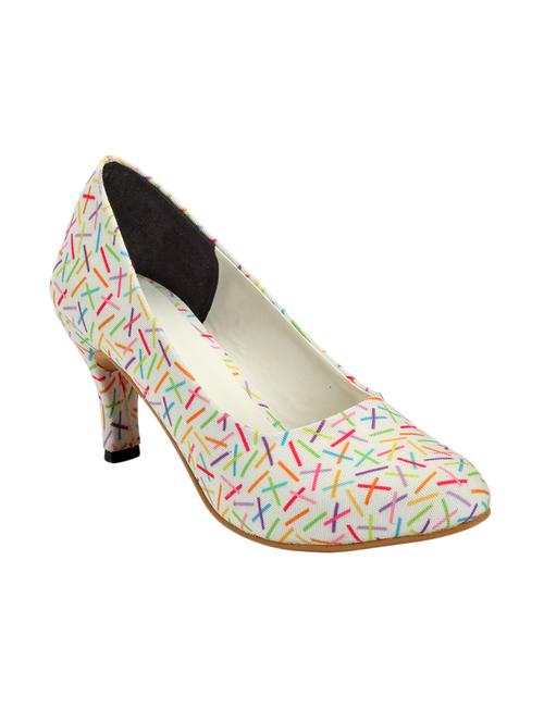 multi colored canvas slip on pumps - 13939276 - Very Small Image - 1