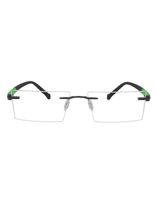 zyaden rectangular rimless frame 78 - 13940387 - Very Small Image - 1