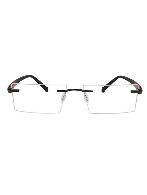 zyaden rectangular rimless frame 82 - 13940391 - Very Small Image - 1