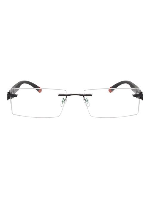 zyaden rectangular rimless frame 85 - 13940394 - Very Small Image - 1