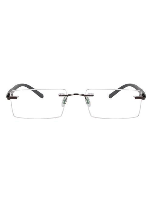 zyaden rectangular rimless frame 86 - 13940395 - Very Small Image - 1