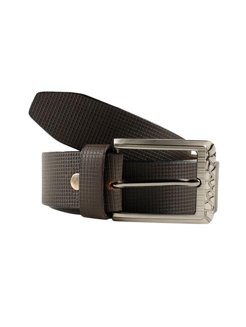 brown leather belt - 13946036 - Very Small Image - 1