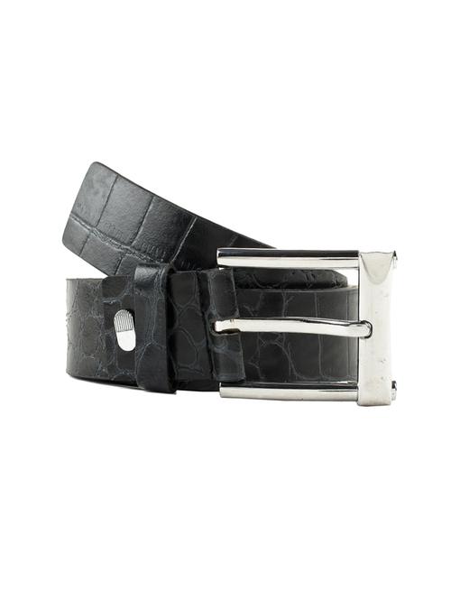 black leather belt - 13946037 - Very Small Image - 1