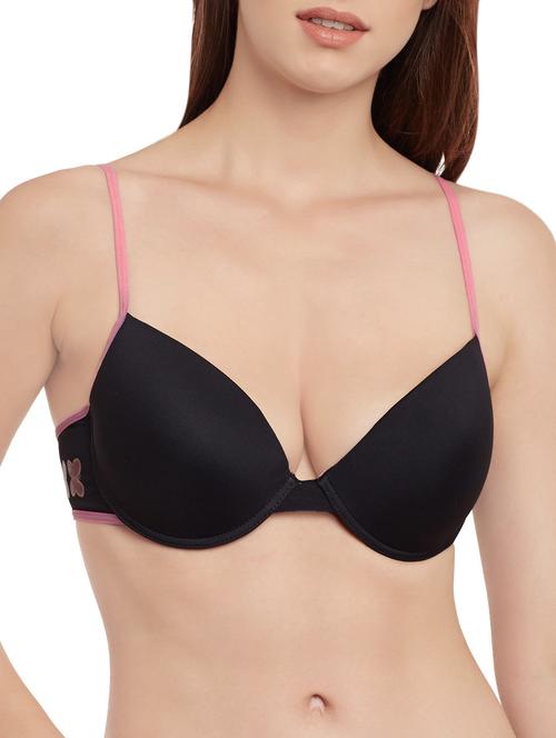 black nylon bra - 13946439 - Very Small Image - 1