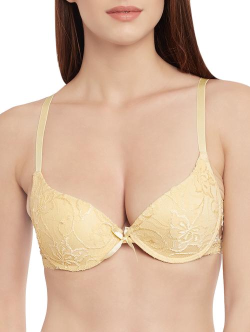 bow patch plunge bra - 13946445 - Very Small Image - 1