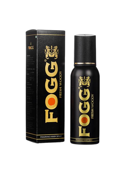fogg deodorant fresh woody black series for men(pack of 1)(100gms/120ml each) - 13948356 - Very Small Image - 1