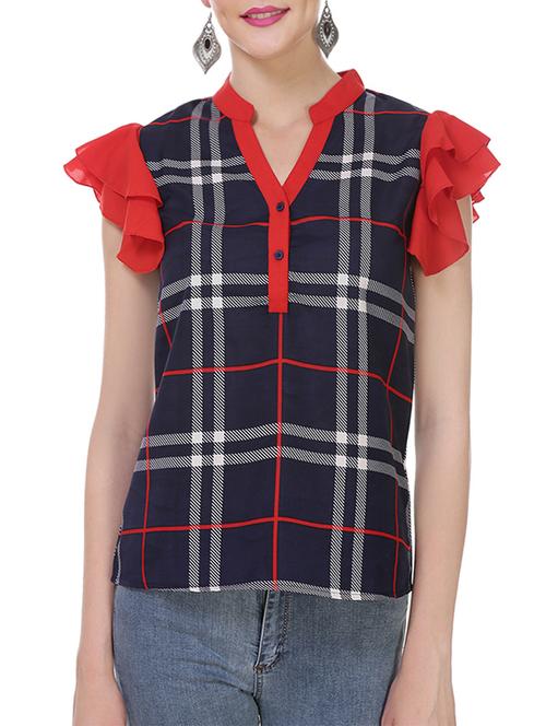 blue regular top - 13948561 - Very Small Image - 1