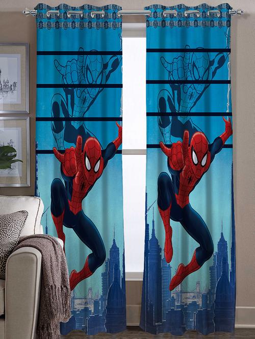 marvel spider man kids set of 2 door curtains - 13948995 - Very Small Image - 1