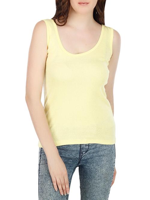 yellow cotton camisole - 13949329 - Very Small Image - 1