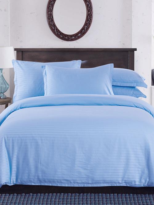 the intellect bazaar cotton bed sheet with 2 pillow covers - 13949922 - Very Small Image - 1