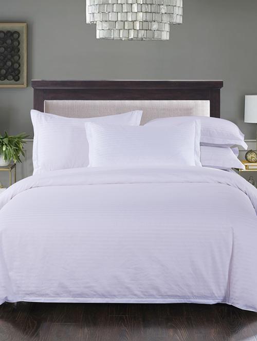 the intellect bazaar cotton bed sheet with 2 pillow covers - 13949928 - Very Small Image - 1