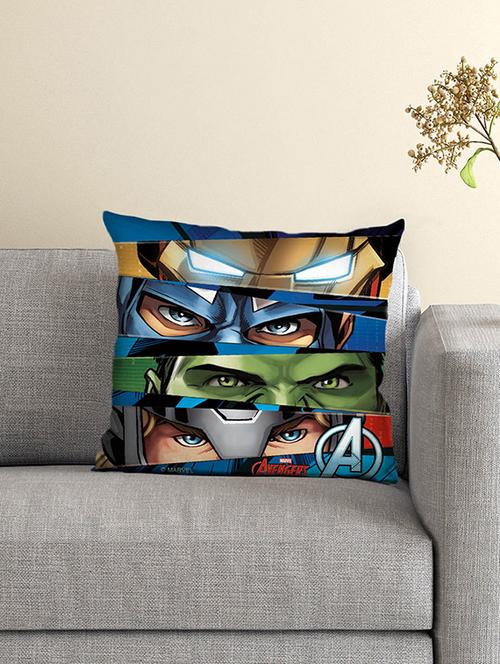 marvel avenger cushion cover with filled cushion - 13957689 - Very Small Image - 1