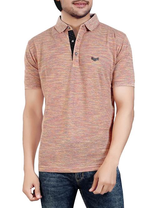 brown cotton t-shirt - 13959729 - Very Small Image - 1