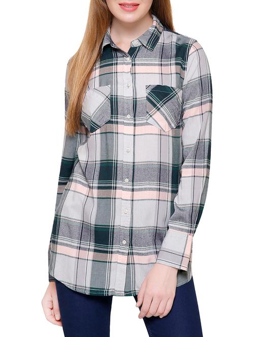multi colored cotton shirt - 13961276 - Very Small Image - 1
